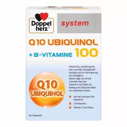 DOPPELHERZ Gélules Q10 Ubiquinol 100 système, 60 gélules