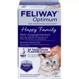 FELIWAY OPTIMUM Flacon de recharge pour chats, 48 ml