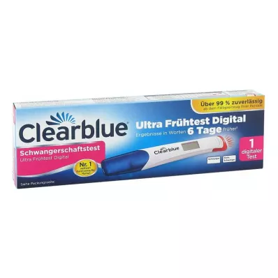 Test de grossesse Clearblue test ultra précoce numérique, 1 pc