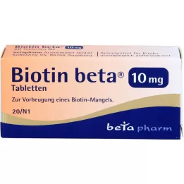 BIOTIN BETA 10 mg Comprimés, 20 pièces