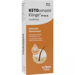 KETOCONAZOL Shampooing Klinge 20 mg/g, 60 ml