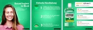 Instructions for use for LISTERINE Bain de bouche Total Care pour protection des gencives, 600 ml - 2