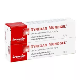 DYNEXAN Gel buccal, 2X10 g