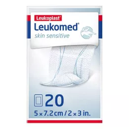 LEUKOMED Skin sensitive stérile 5x7,2 cm, 20 pces