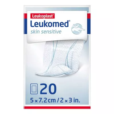 Leukomed® peau sensible 5x7,2 cm, 20 pc