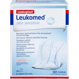 LEUKOMED Skin sensitive stérile 8x10 cm, 20 pces