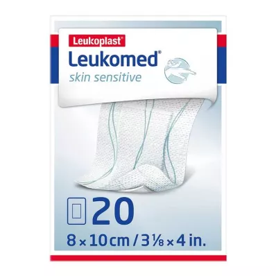 Leukomed® peau sensible 8x10 cm, 20 pc