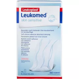 LEUKOMED Skin sensitive stérile 8x15 cm, 20 pces
