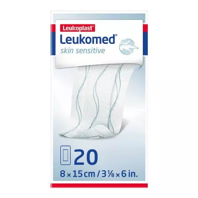 Leukomed® peau sensible 8x15 cm, 20 pc Leukomed® peau sensible 8x15 cm, 20 pc