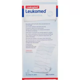 LEUKOMED Skin sensitive stérile 10x25 cm, 5 pces