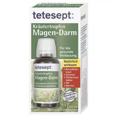 Tetesept gouttes à base de plantes gastro-intestinales, 50 ml