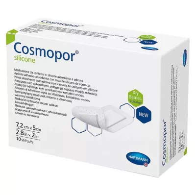 Pansement en silicone Cosmopor® 5x7,2 cm, 10 pc Pansement en silicone Cosmopor® 5x7,2 cm, 10 pc