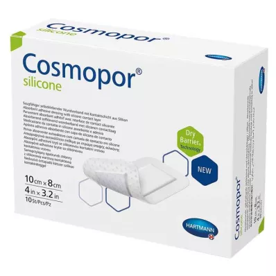 Pansement en silicone Cosmopor® 8x10 cm, 10 pc Pansement en silicone Cosmopor® 8x10 cm, 10 pc