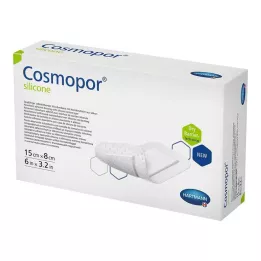 COSMOPOR Pansement silicone 8x15 cm, 5 pces