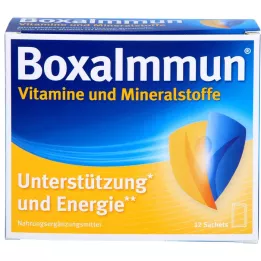 BOXAIMMUN Sachets de vitamines et minéraux, 12X6 g