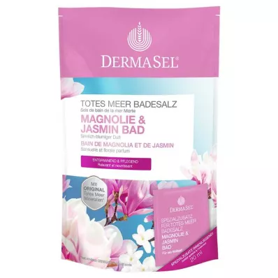 Dermasel Sel de bain de la Mer Morte Magnolia &amp; Jasmin, 1 p