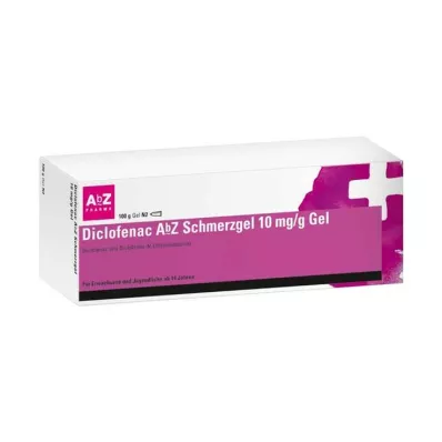 Diclofénac AbZ gel anti-douleur 10 mg/g gel, 100 g