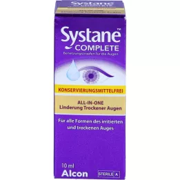 SYSTANE COMPLETE Lingette de mouillage pour les yeux, 10 ml