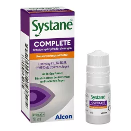 SYSTANE COMPLETE Lingette de mouillage pour les yeux, 10 ml