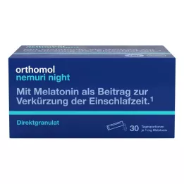 ORTHOMOL Granulés directs nemuri night, 30 pces
