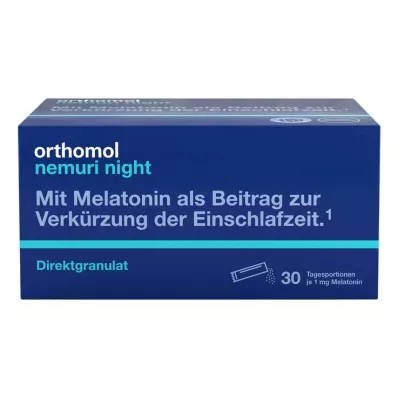 ORTHOMOL Granulés directs nemuri night, 30 pces
