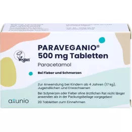 PARAVEGANIO 500 mg comprimés, 20 pcs