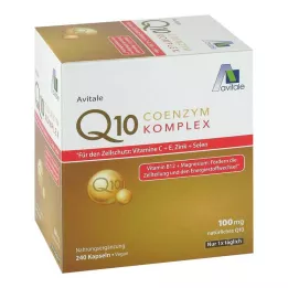 COENZYM Capsules Q10 100 mg+vitamines+minéraux, 240 capsules