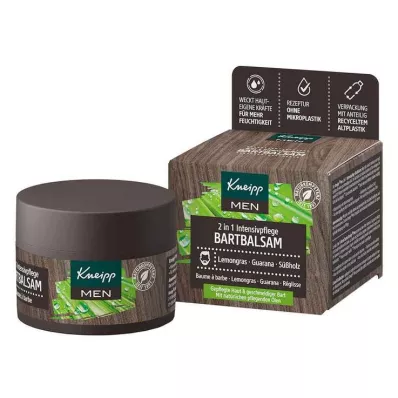 KNEIPP MEN Baume à barbe 2en1 soin intensif, 50 ml