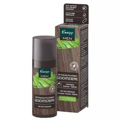 KNEIPP MEN Crème hydratation intense 24h pour le visage, 50 ml