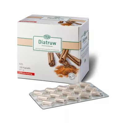Capsules dextrait de cannelle Diatruw, 180 pc