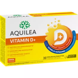 AQUILEA Comprimés de vitamine D+, 30 pièces
