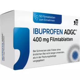IBUPROFEN ADGC 400 mg Comprimés pelliculés, 50 pc