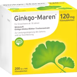 GINKGO-MAREN 120 mg Comprimés pelliculés, 200 pc