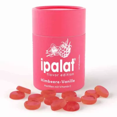 Ipalat Pastilles Flavor Edition Framboise-Vanille (40 pièces)