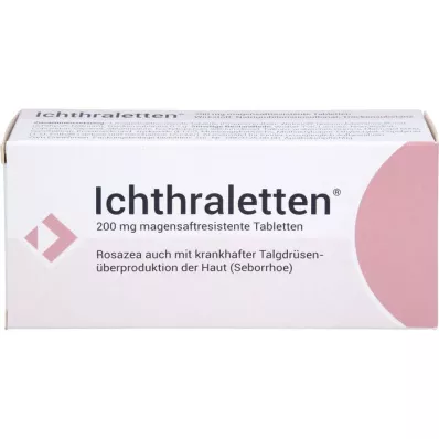 ICHTHRALETTEN 200 mg Comprimés gastro-résistants, 84 comprimés