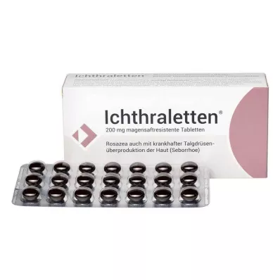 ICHTHRALETTEN 200 mg Comprimés gastro-résistants, 84 comprimés