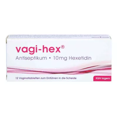 Vagi-Hex 10 mg comprimés vaginaux, 12 pc Vagi-Hex 10 mg comprimés vaginaux, 12 pc