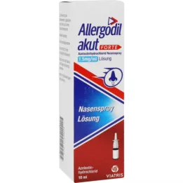 ALLERGODIL akut forte 1,5 mg/ml Solution pour pulvérisation nasale, 10 ml