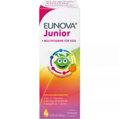 EUNOVA Sirop Junior à lorange, 150 ml