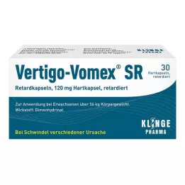 VERTIGO-VOMEX SR Gélules à libération prolongée, 30 gélules