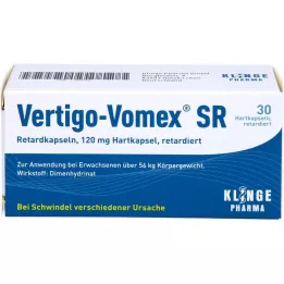 VERTIGO-VOMEX SR Gélules à libération prolongée, 30 gélules