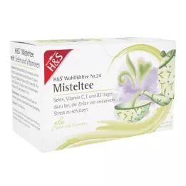 H&S Tisane de gui avec sélénium et vitamines, sachet-filtre, 20X2 g