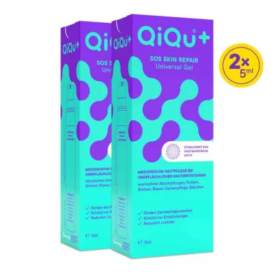 QiQu SOS SKIN REPAIR Gel universel (2x5 ml)