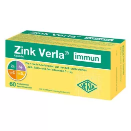 ZINK VERLA Comprimés à mâcher immunisés, 60 pces