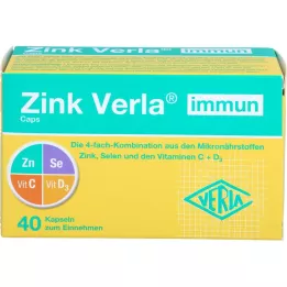 ZINK VERLA immun Caps, 40 pcs