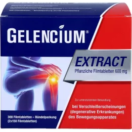 GELENCIUM EXTRACT Comprimés pelliculés à base de plantes, 2X150 pc