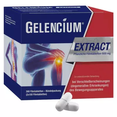 GELENCIUM EXTRACT Comprimés pelliculés à base de plantes, 2X150 pc