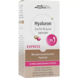 HYALURON SANFTE Crème bronzage express visage, 30 ml