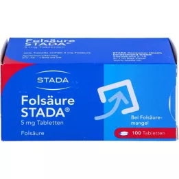 FOLSÄURE STADA 5 mg Comprimés, 100 pcs