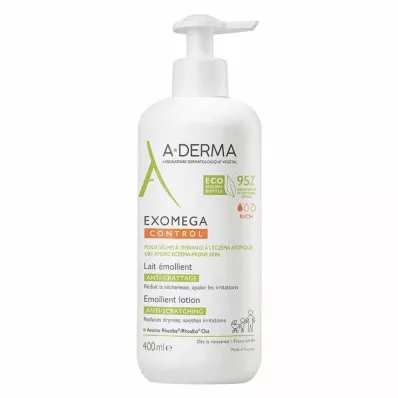 A-Derma Exomega Control lait hydratant, 400 ml